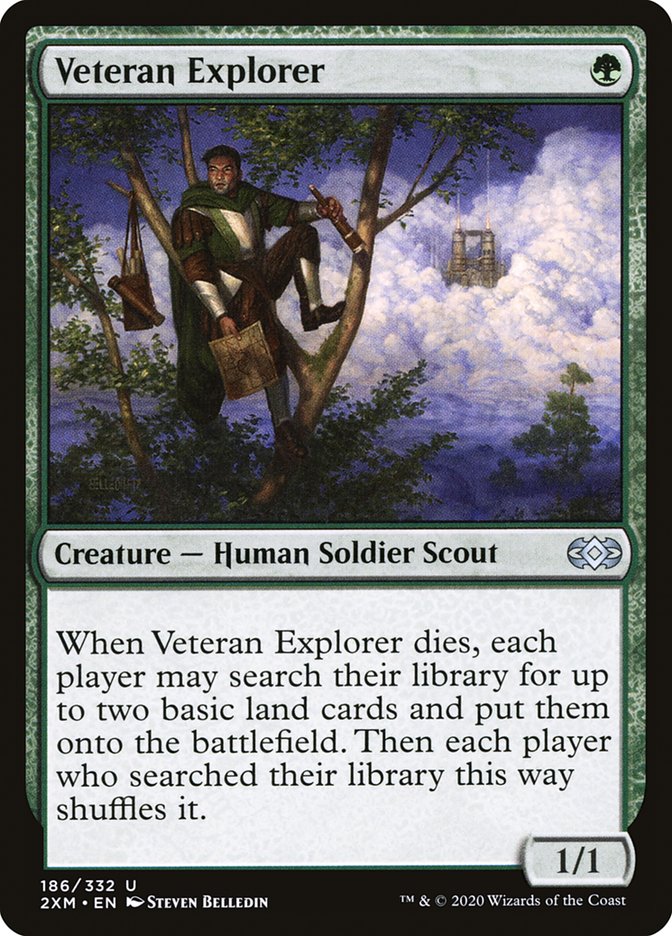 Veteran Explorer, Double masters Card Art