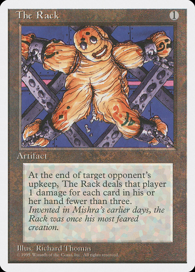 The Rack, Fourth edition Card Art