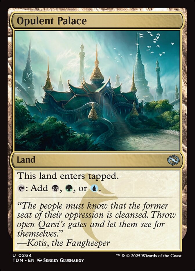 Opulent Palace, Tarkir: dragonstorm Card Art