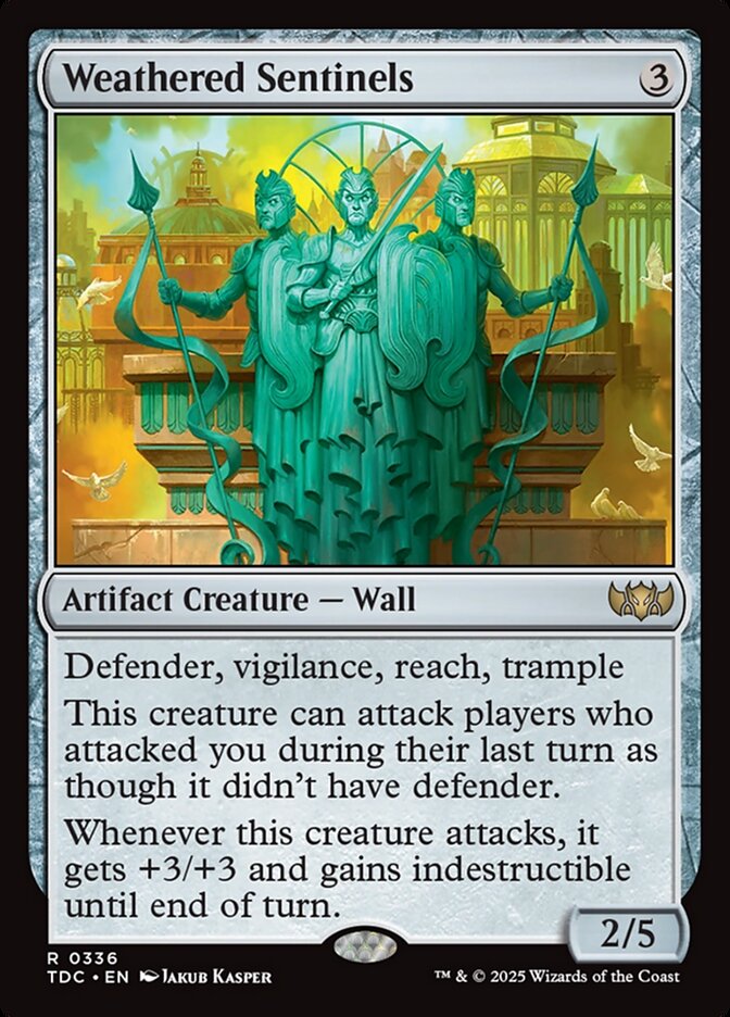 Weathered Sentinels, Tarkir: Dragonstorm Commander Card Art