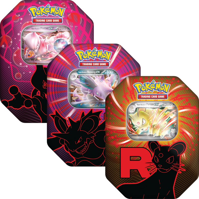 Pokémon - Fall Tin 2025 - Team Rocket (Release 5/9)