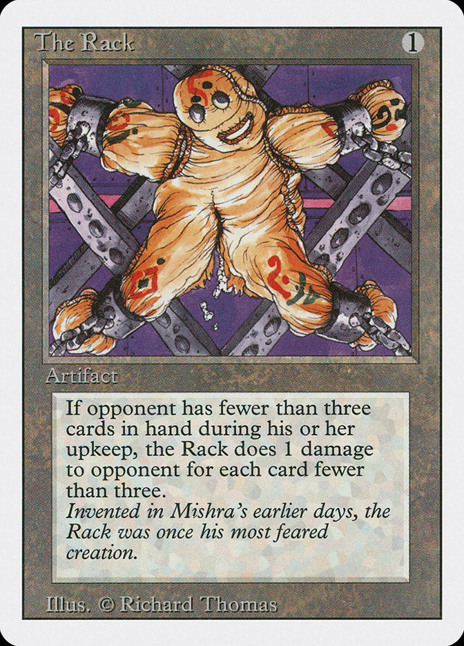 The Rack, Revised edition Card Art