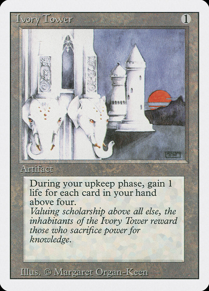 Ivory Tower, Revised edition Card Art
