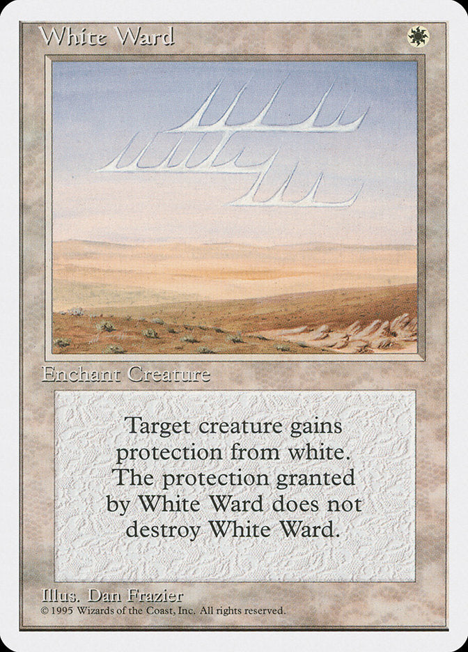 White Ward, Fourth edition Card Art