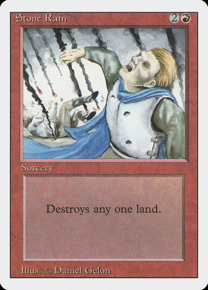 Stone Rain, Revised edition Card Art