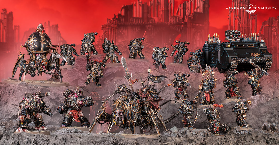 Warhammer: 40K - Chaos Space Marines - Battleforce: Hellforged Warband