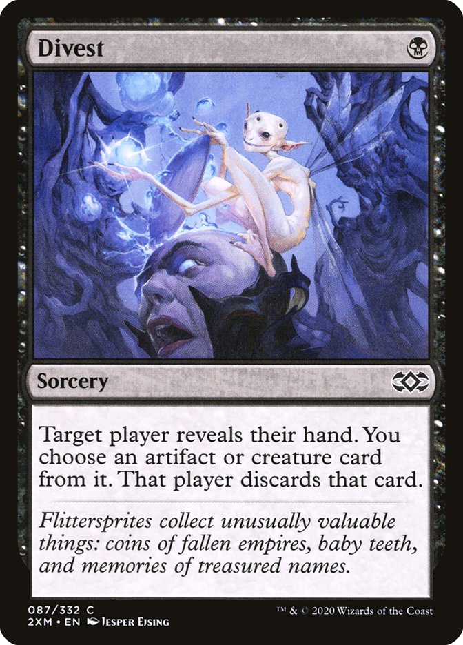 Divest, Double masters Card Art