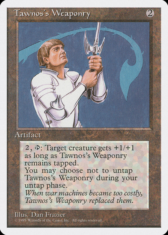 Tawnos's Weaponry, Fourth edition Card Art