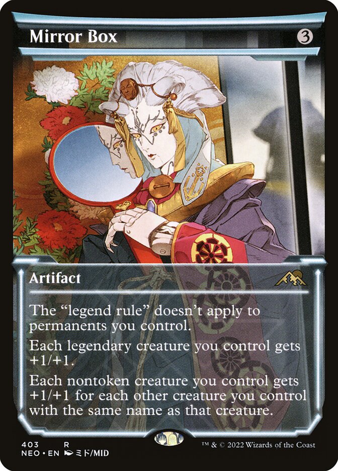 Mirror Box, Kamigawa: neon dynasty Card Art