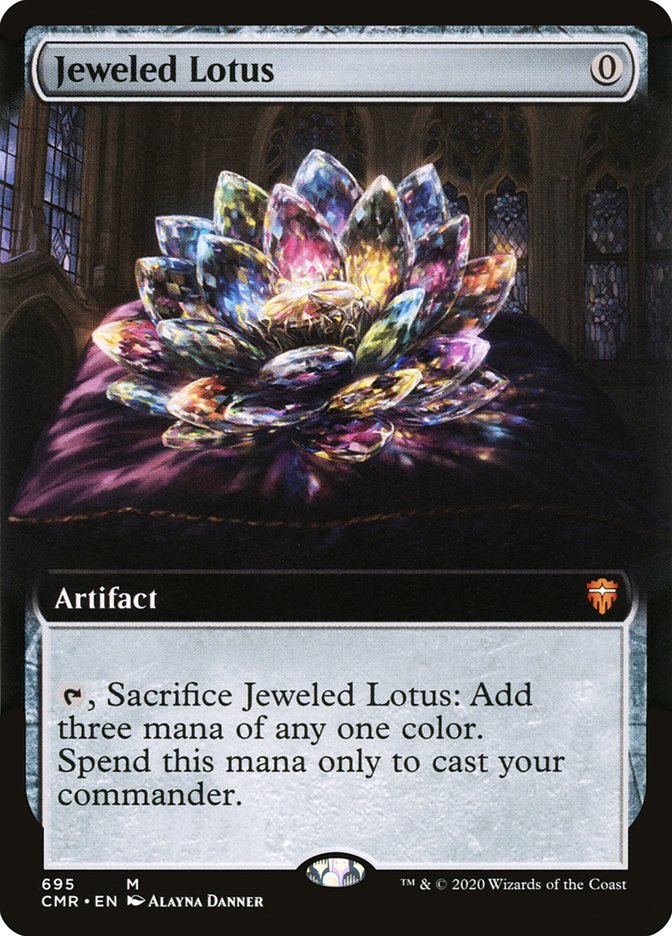 Jeweled Lotus, Commander legends Card Art
