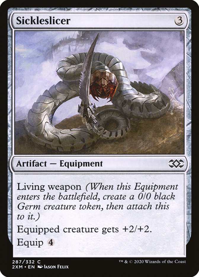 Sickleslicer, Double masters Card Art