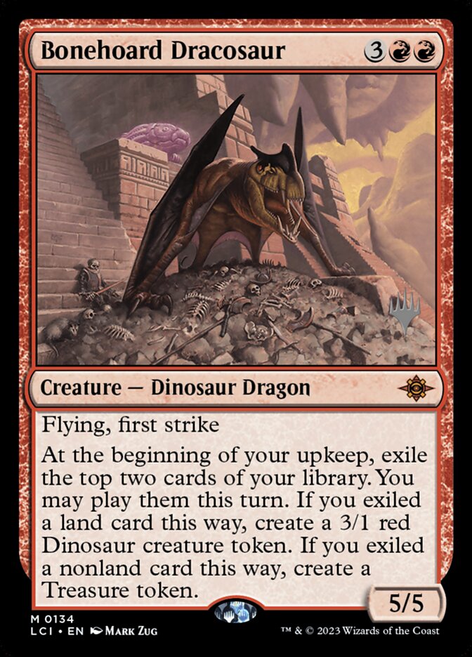 Bonehoard Dracosaur - Foil