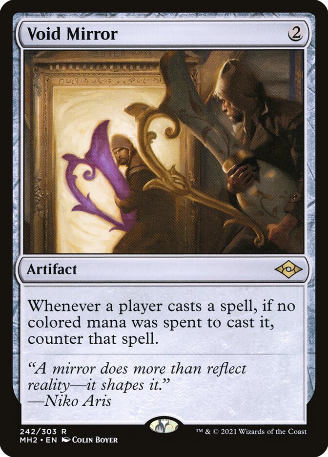 Void Mirror, Modern horizons 2 Card Art