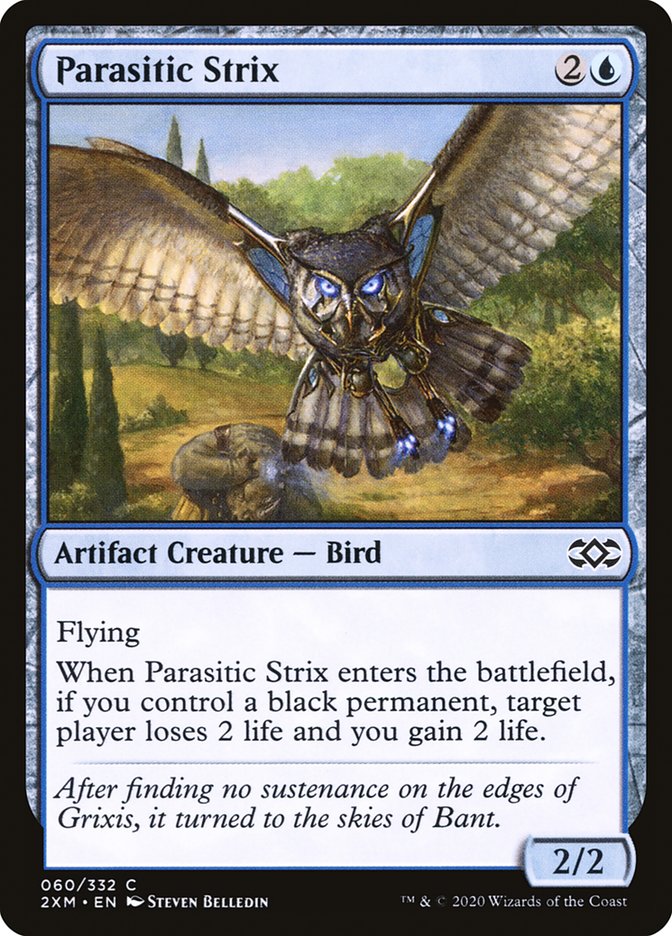Parasitic Strix, Double masters Card Art