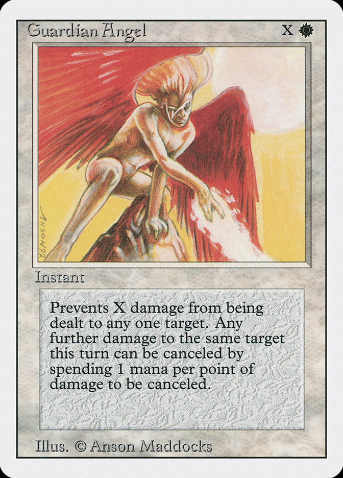 Guardian Angel, Revised edition Card Art
