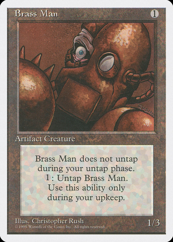 Brass Man, Fourth edition Card Art