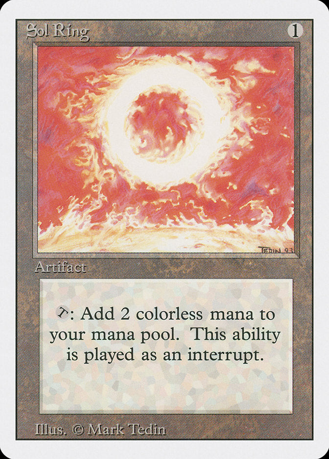 Sol Ring, Revised edition Card Art