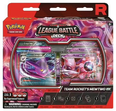 Pokémon - League Battle Deck - Team Rocket's Mewtwo ex