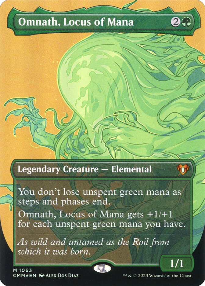 Omnath, Locus of Mana, Commander masters Card Art