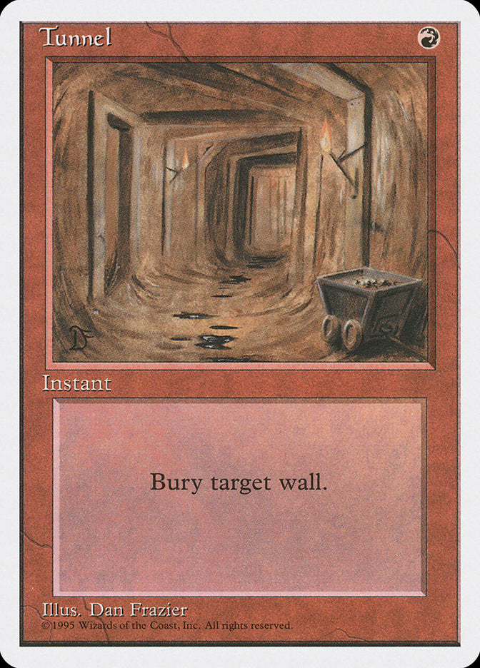 Tunnel, Fourth edition Card Art