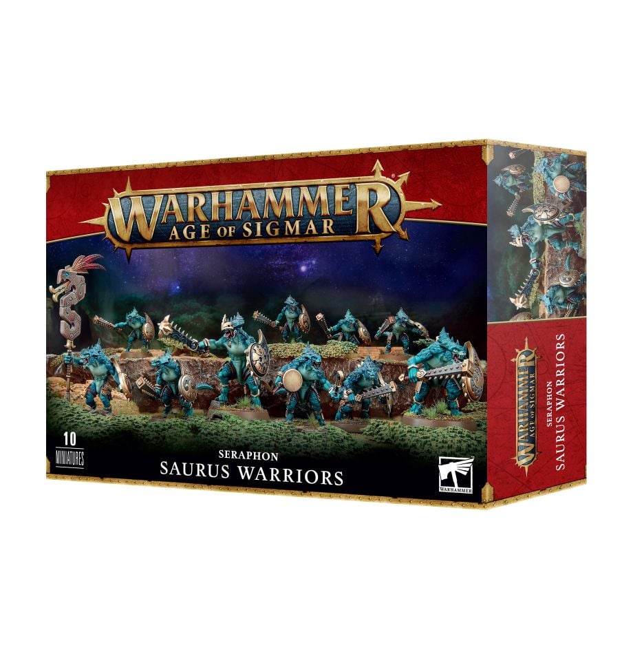 Warhammer: Age of Sigmar - Seraphon - Saurus Warriors