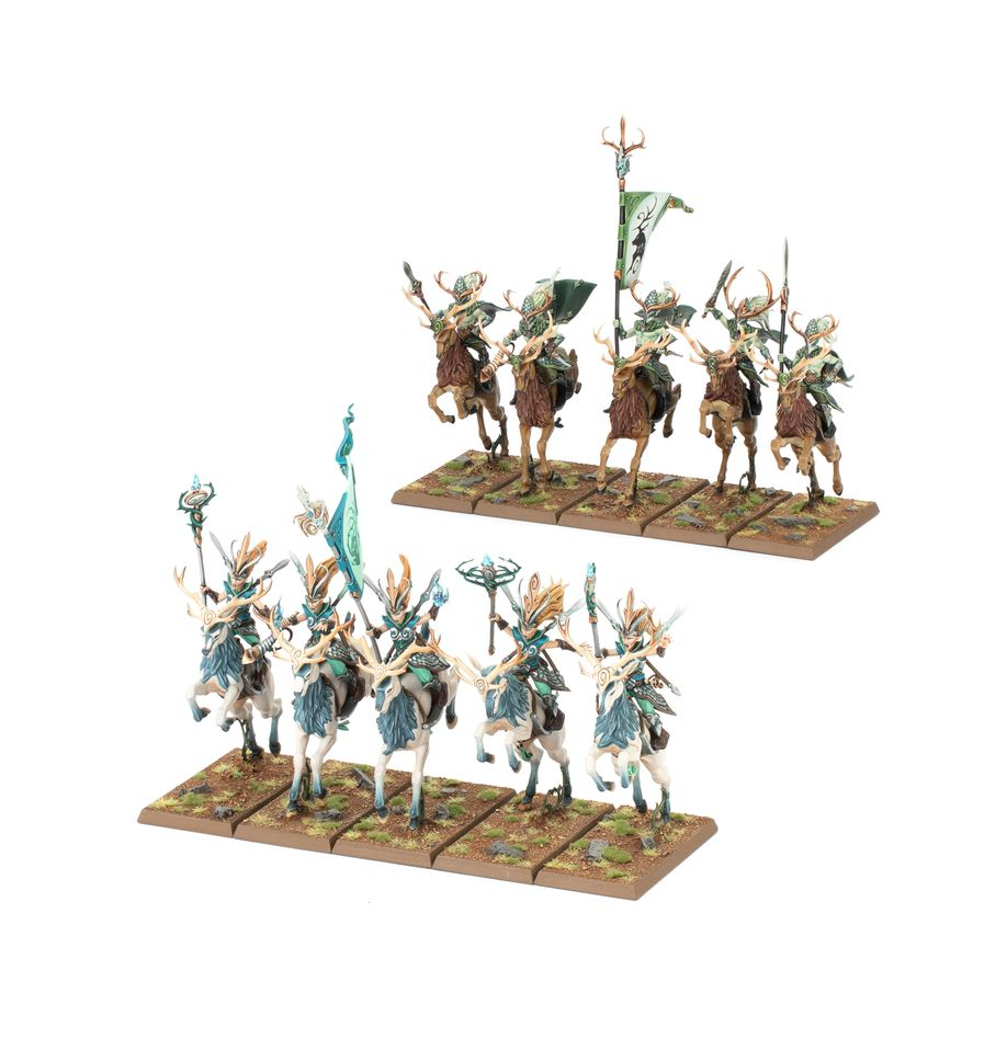 「送料無料」ウォーハンマー/The Old World/ Wild Riders Warhammer: The Old World - Wood Elf Realms - Wild Riders