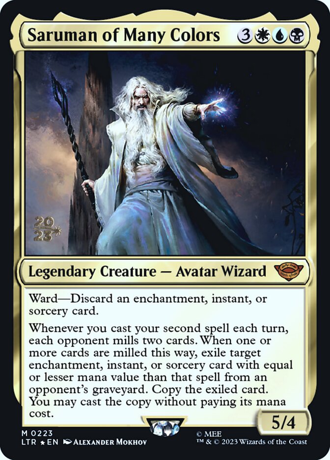 Saruman of Many Colors - Foil