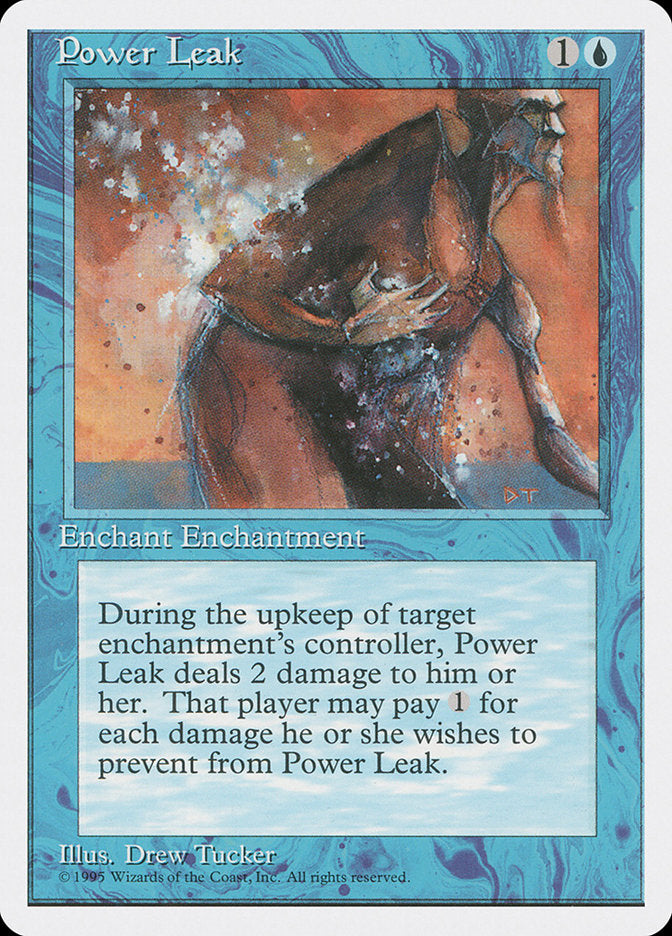 Power Leak, Fourth edition Card Art