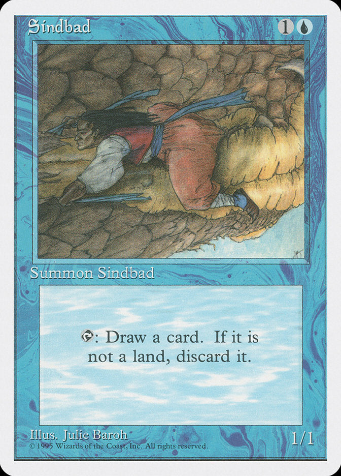 Sindbad, Fourth edition Card Art