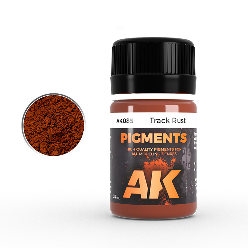 AK Interactive - Pigments - Track Rust - 35ml