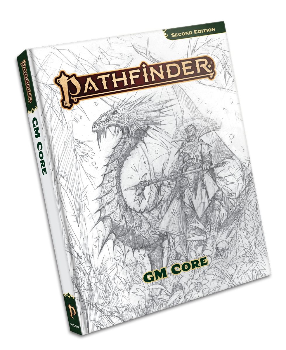 RPG - Pathfinder - GM Core - Sketch Cover