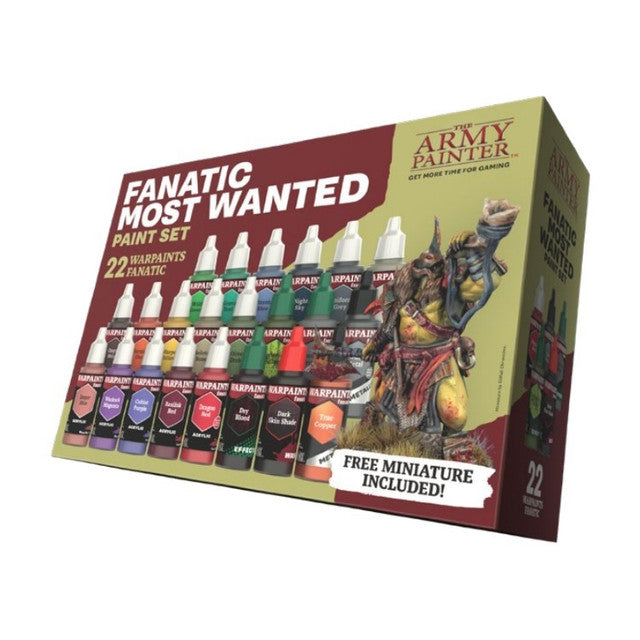 Army Painter - Warpaints Fanatic - Most Wanted Set