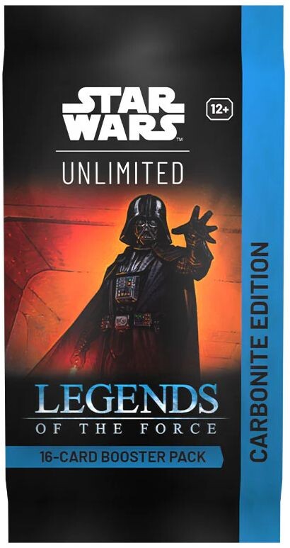 star wars unlimited carbonite booster box Star Wars: Unlimited - Legends of the Force