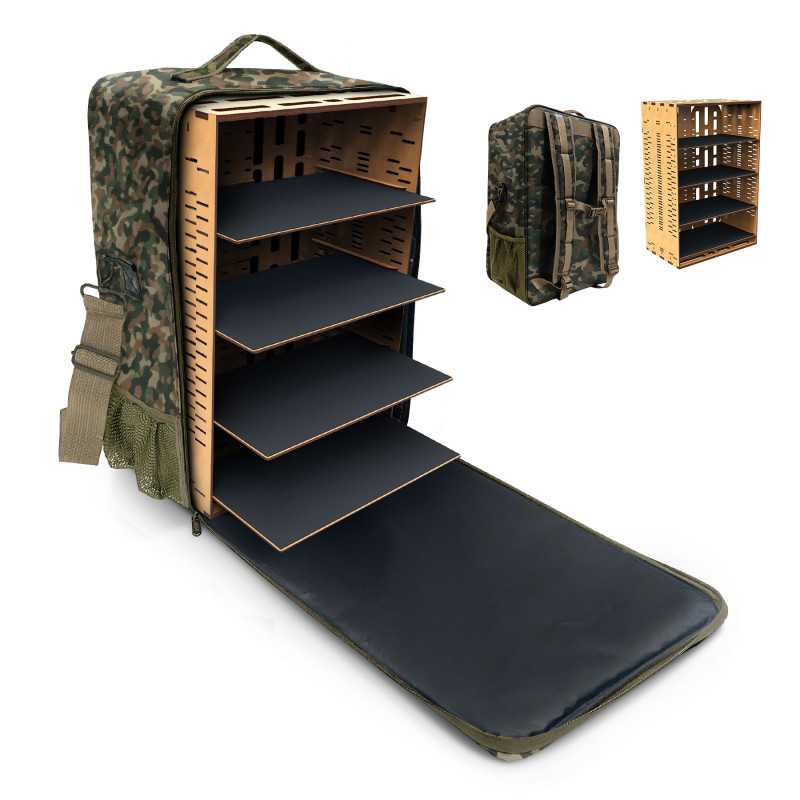 Green Stuff World - Army Transport Backpack - Camo - Large – Manatorsk