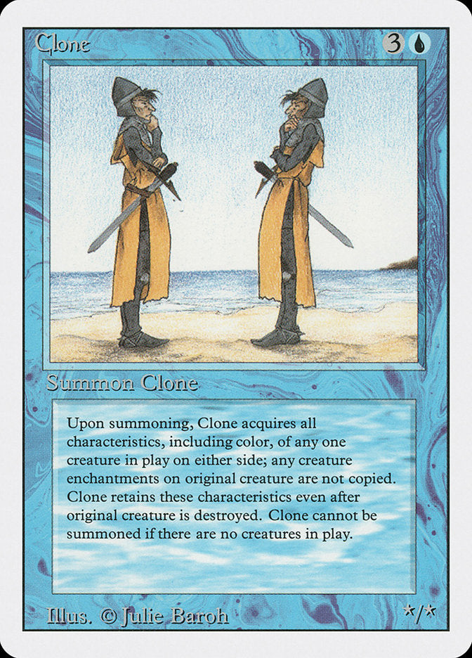 Clone, Revised edition Card Art