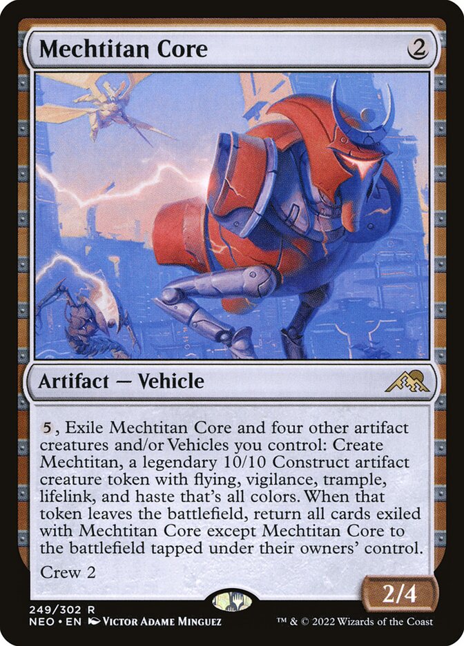 Mechtitan Core, Kamigawa: neon dynasty Card Art