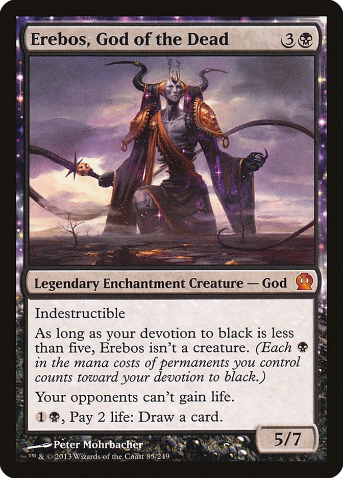 Erebos, God of the Dead, Theros Card Art