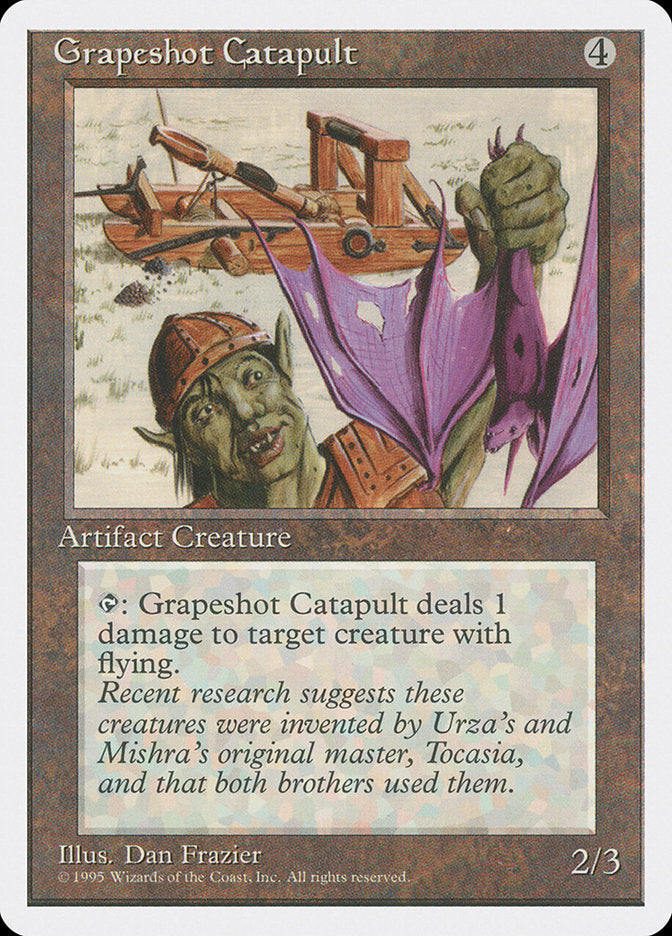 Grapeshot Catapult, Fourth edition Card Art