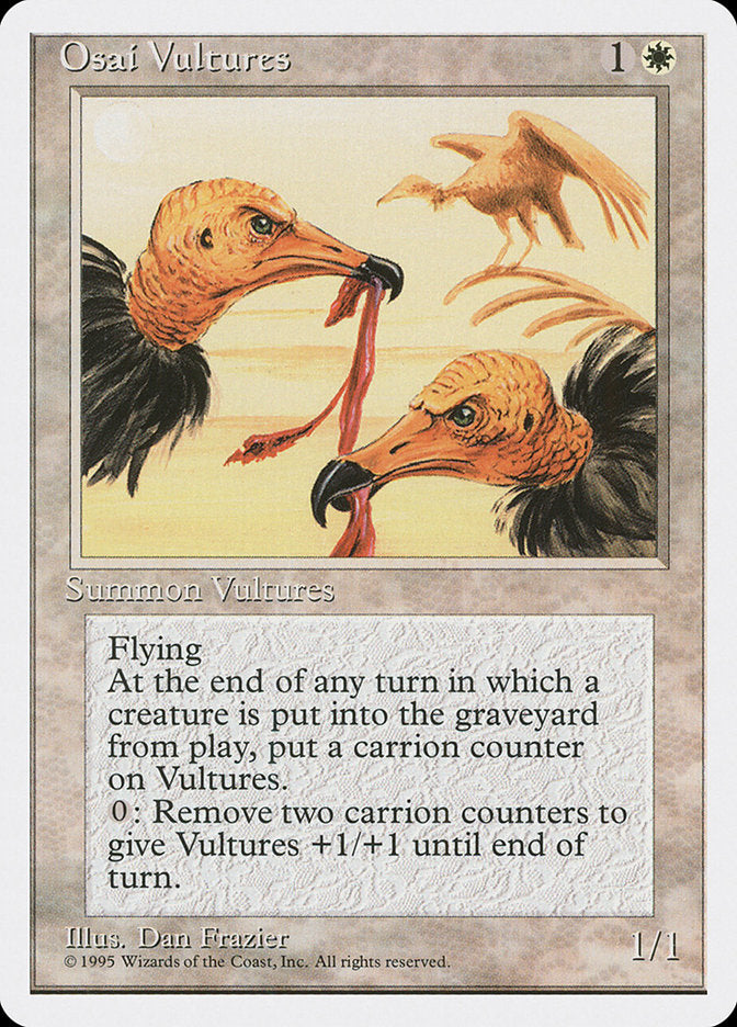 Osai Vultures, Fourth edition Card Art