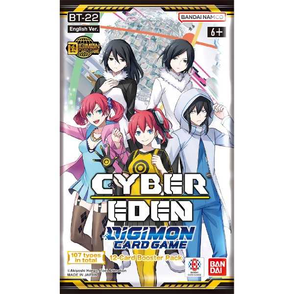 Digimon Card Game: Cyber Eden Booster BT22