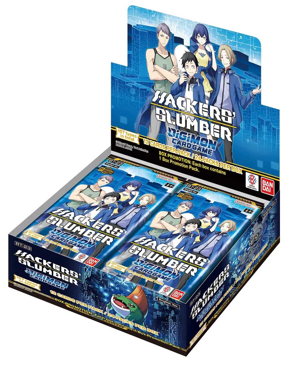 Digimon - Booster Display Box - Hackers' Slumber BT23