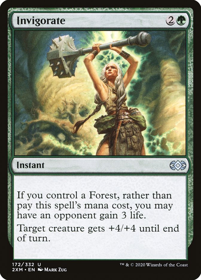 Invigorate, Double masters Card Art