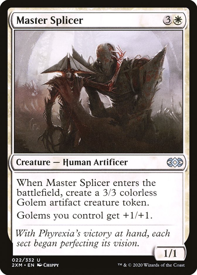 Master Splicer, Double masters Card Art