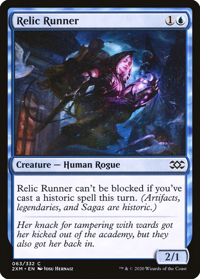 Relic Runner, Double masters Card Art