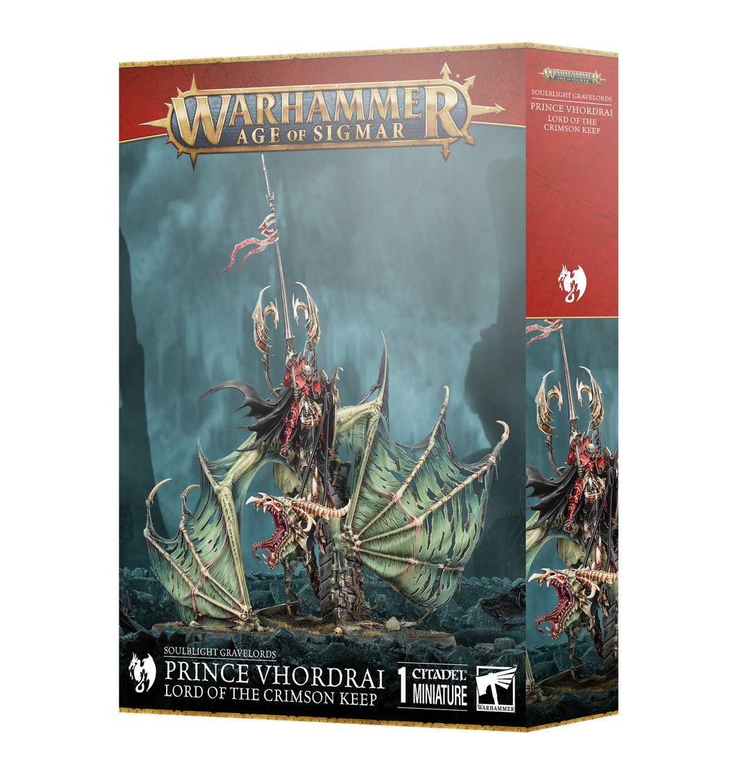 Warhammer: Age of Sigmar - Soulblight Gravelords - Prince Vhordrai: Lord of the Crimson Keep