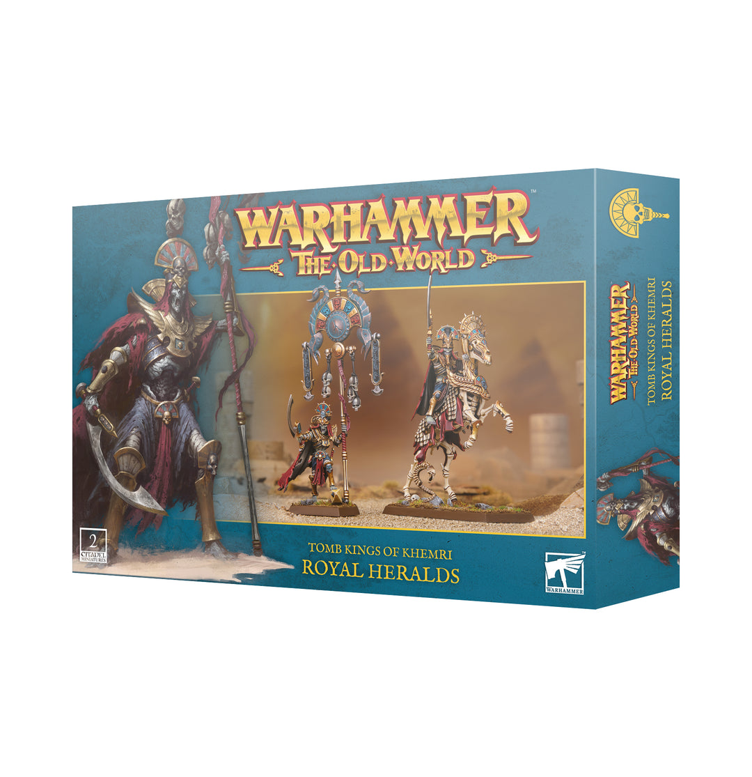 Warhammer: The Old World - Tomb Kings of Khemri - Royal Heralds