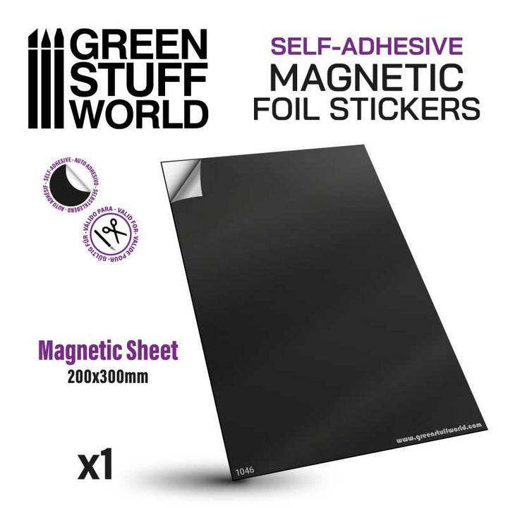 Green Stuff World - Self Adhesive Magnetic Sheet
