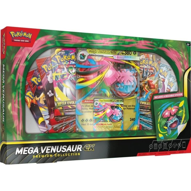 Pokémon - Mega Venusaur EX (Max 2st per hushåll)