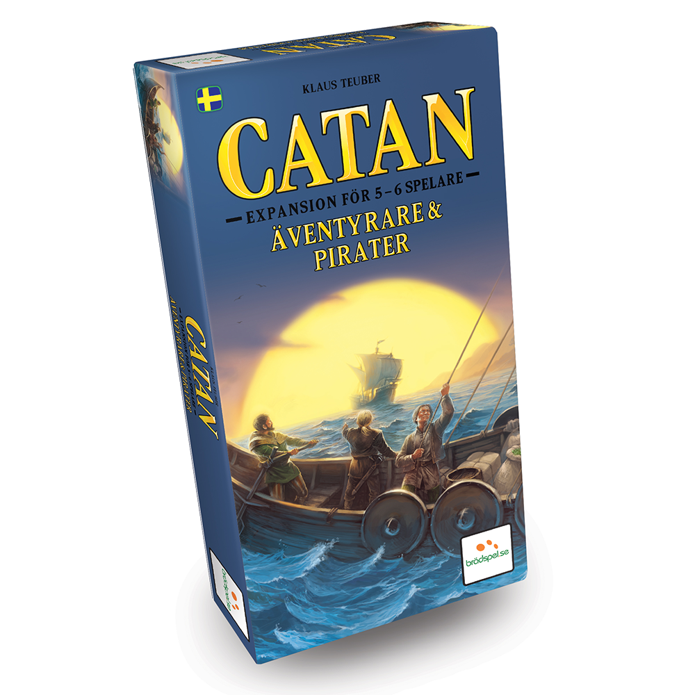 Catan - Expansion - Äventyrare & Pirater - 5-6 Spelare (Sv)