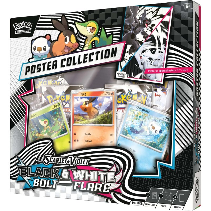 Pokémon - Scarlet & Violet - Poster Collection - Black Bolt & White Flare
